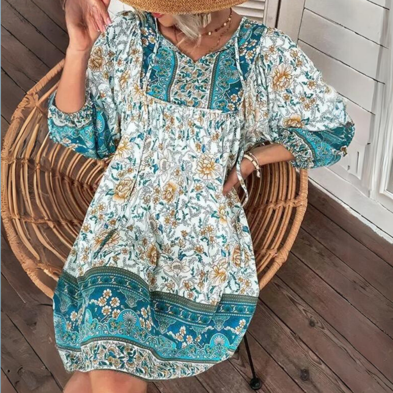Keila - Long bohemian dress