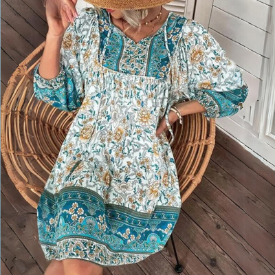 Keila - Long bohemian dress