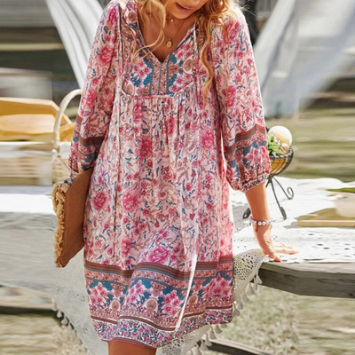 Keila - Long bohemian dress