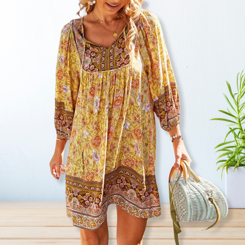 Keila - Long bohemian dress