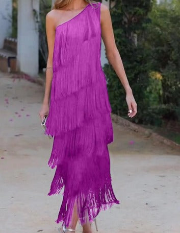 Caelindra - One shoulder dress