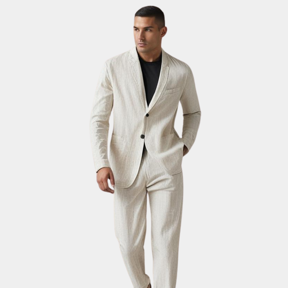 Luca - Relaxed blazer & drawstring pants set