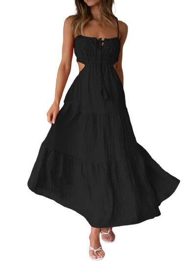 Unaisse - Cut out maxi dress