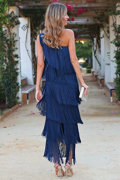 Caelindra - One shoulder dress