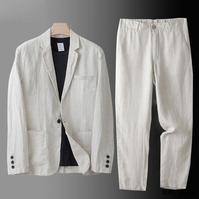 Luca - Relaxed blazer & drawstring pants set