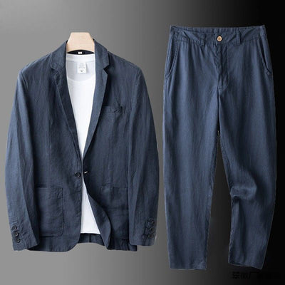 Luca - Relaxed blazer & drawstring pants set