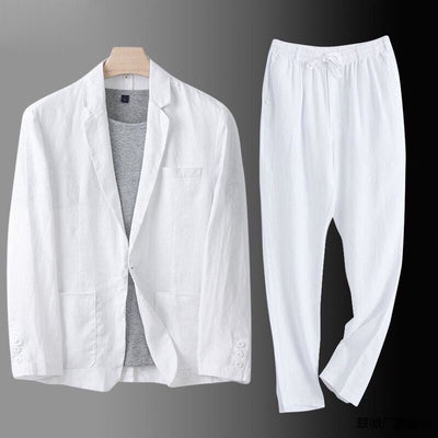 Luca - Relaxed blazer & drawstring pants set