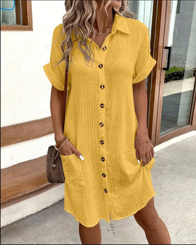 Zeloria - Comfortable Shirt Dress