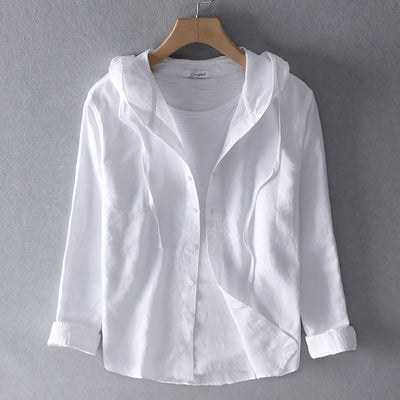 Elowen - Lightweight hooded blouse