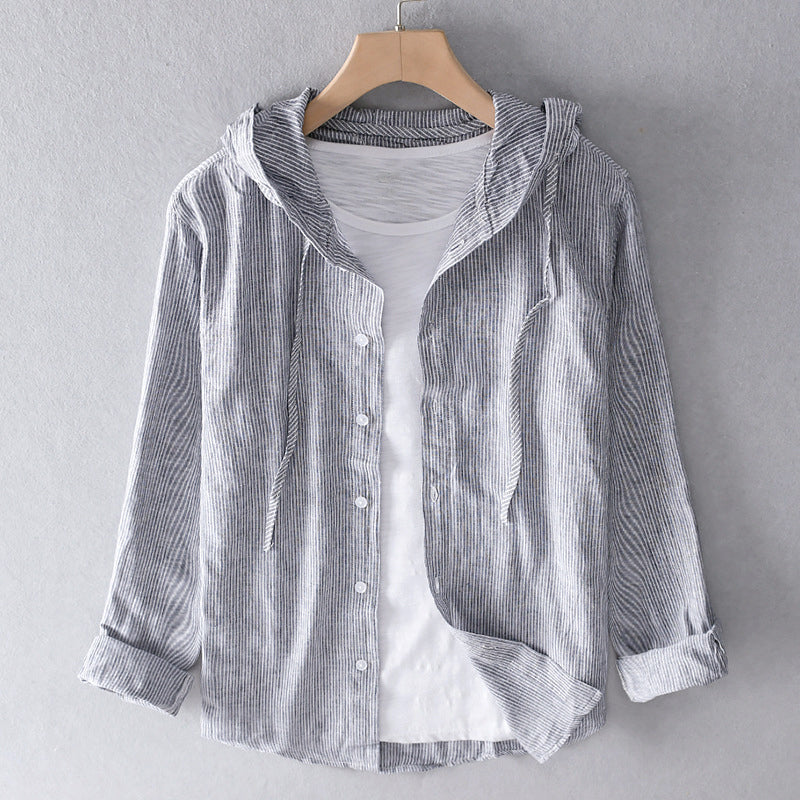 Elowen - Lightweight hooded blouse