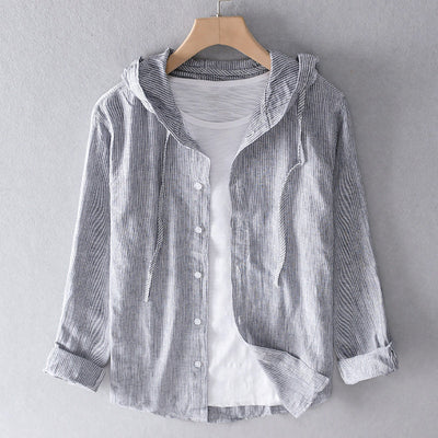Elowen - Lightweight hooded blouse