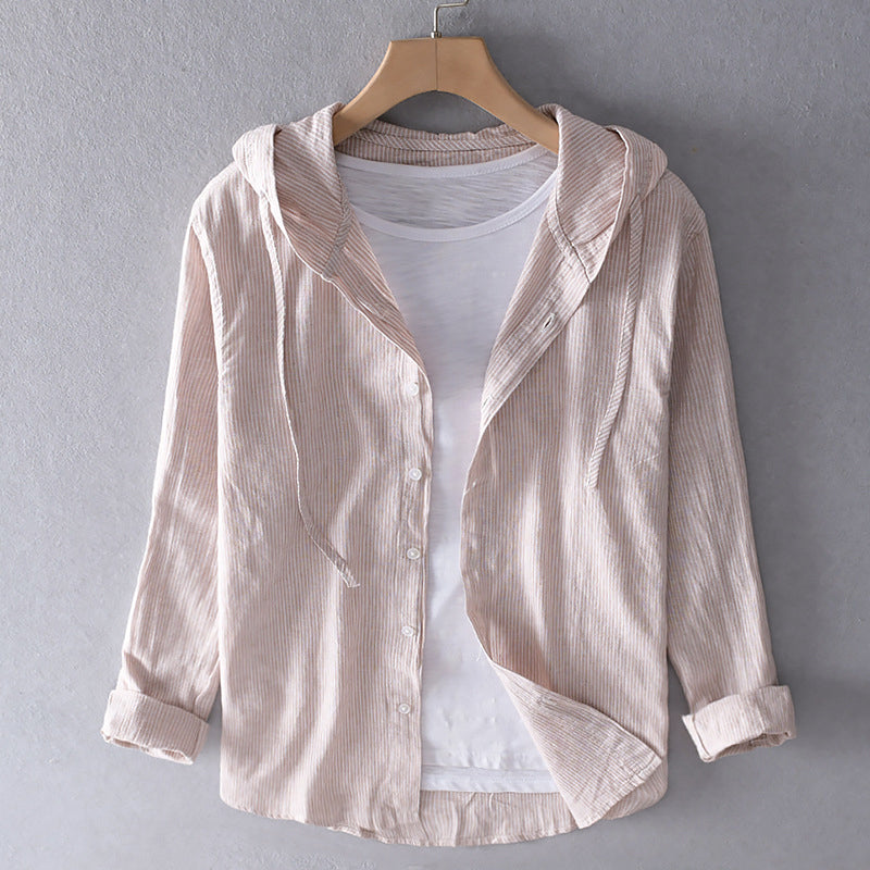 Elowen - Lightweight hooded blouse
