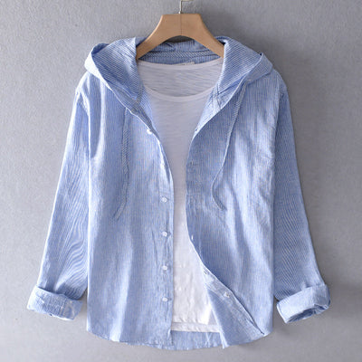 Elowen - Lightweight hooded blouse