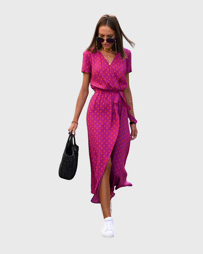 Pippa - Casual belted floral dress