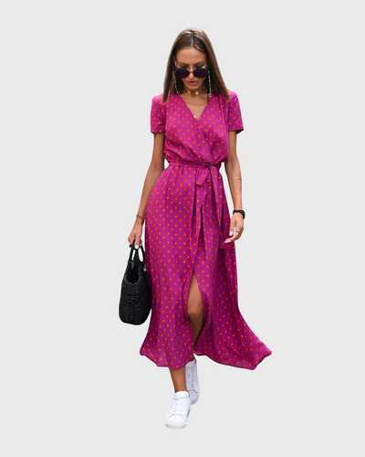 Pippa - Casual belted floral dress
