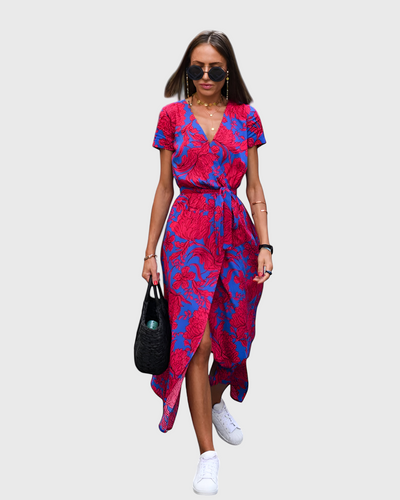 Pippa - Casual belted floral dress