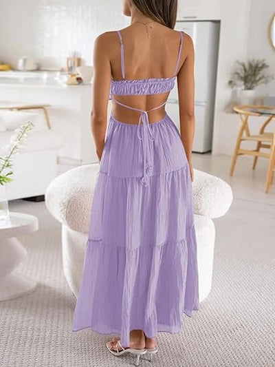 Unaisse - Cut out maxi dress