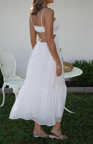 Unaisse - Cut out maxi dress