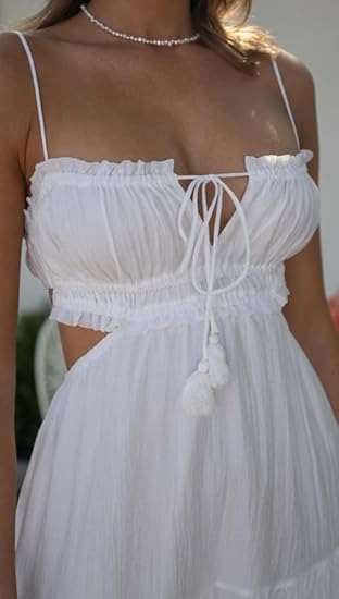 Unaisse - Cut out maxi dress