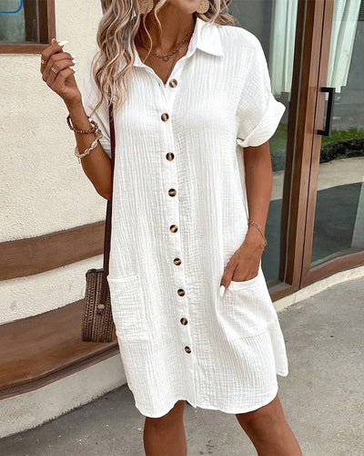 Zeloria - Comfortable Shirt Dress