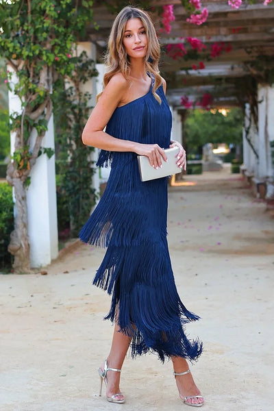 Caelindra - One shoulder dress